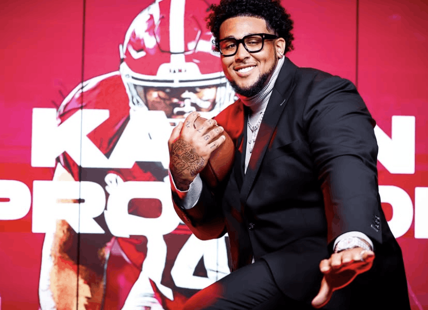 Detroit Lions- Kadyn Proctor, OT, Alabama