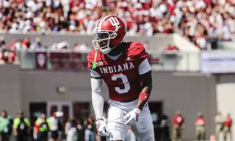 New York Jets (via Colts)- Omar Cooper Jr., WR, Indiana Omar Cooper Jr.