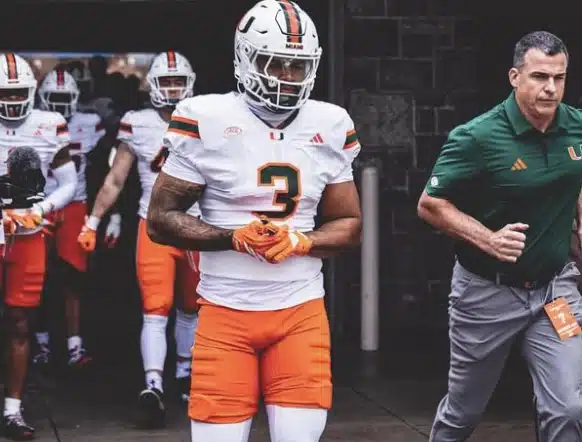 San Francisco 49ers- Akheem Mesidor, DE, Miami Akheem Mesidor