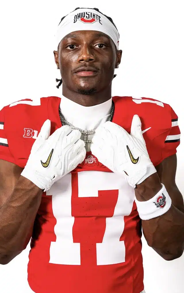 Washington Commanders- Carnell Tate, WR, Ohio State Carnell Tate