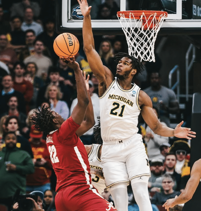 Chicago Bulls Morez Johnson Jr., Michigan Chicago Bulls Morez Johnson Jr., Michigan